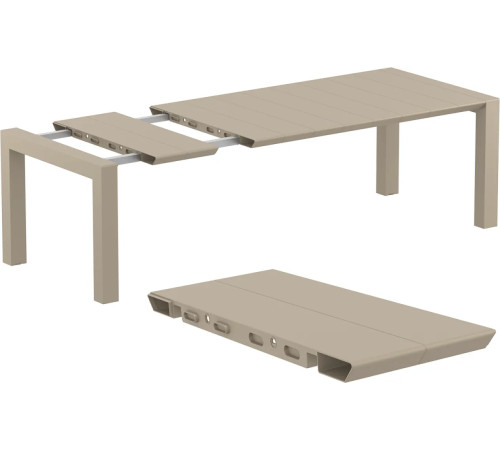 Стіл садовий розсувний Siesta Vegas 180-220, бежевий