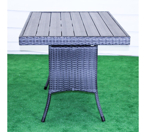 Стіл садовий Greengard Композит 120 Ст-9.120.81, сіро-коричневий