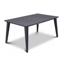Стіл садовий Keter Lima 160 157 х 80 см, графіт