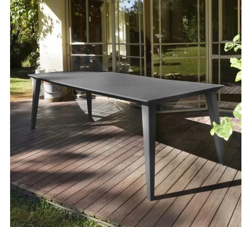 Стіл садовий Keter Lima 240 235 х 98 см, графіт