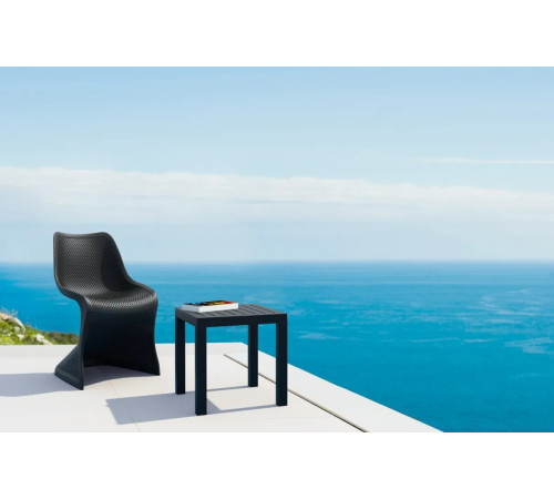 Стіл для шезлонга приставний Siesta Ocean, чорний