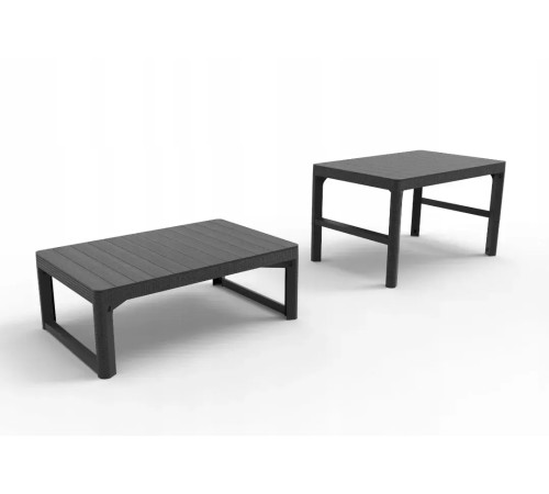 Стіл садовий Keter Lyon 120 x 73 см, графіт