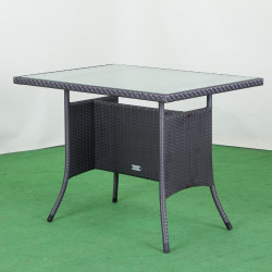 Стіл садовий Greengard Комфорт 100 Ст-1.100.75, чорний