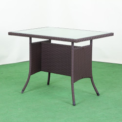 Стіл садовий Greengard Комфорт 100 Ст-1.100.75-2, коричневий