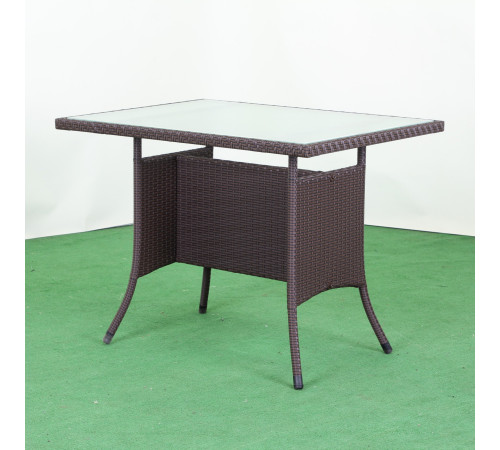 Стіл садовий Greengard Комфорт 100 Ст-1.100.75-2, коричневий