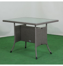 Стіл садовий Greengard Комфорт 100 Ст-1.100.75-3, сіро-кориченвий