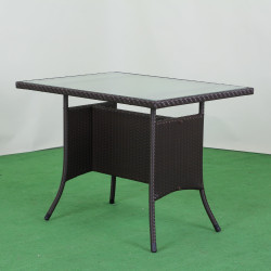 Стіл садовий Greengard Комфорт 120 Ст-1.120.75, коричневий