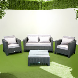 Комплект садових меблів Greengard Класік, сірий