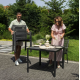 Комплект садових меблів Di Volio Carineo 5 предметів, сірий