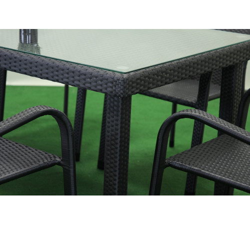 Комплект садових меблів Greengard Вермонт 180, коричневий