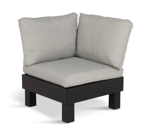 Комплект меблів Keter Elements 5-місний з подушками, графіт