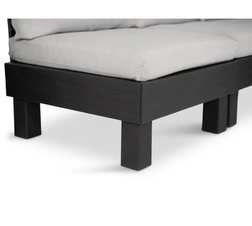 Комплект меблів Keter Elements 5-місний з подушками, графіт