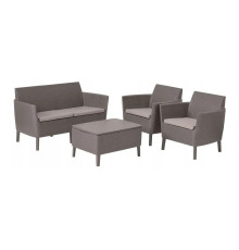 Комплект меблів Keter Salemo 4-місний, капучино