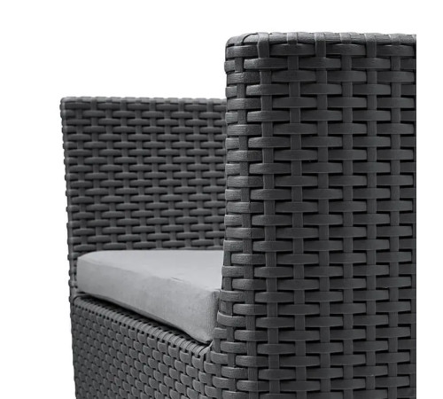 Комплект меблів Keter Salemo, графіт