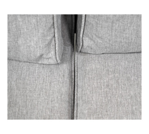 Комплект садових меблів Ramiz Minimal Grey, чорно-сірий