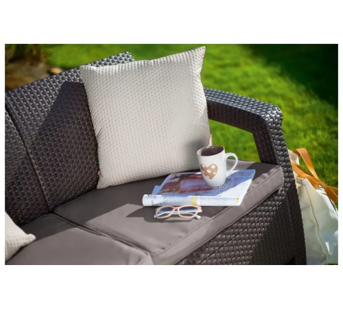 Комплект меблів Keter Corfu Fiesta 6-місний, коричневий