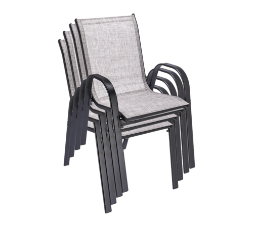 Комплект садових меблів Jumi FIESTA сірий