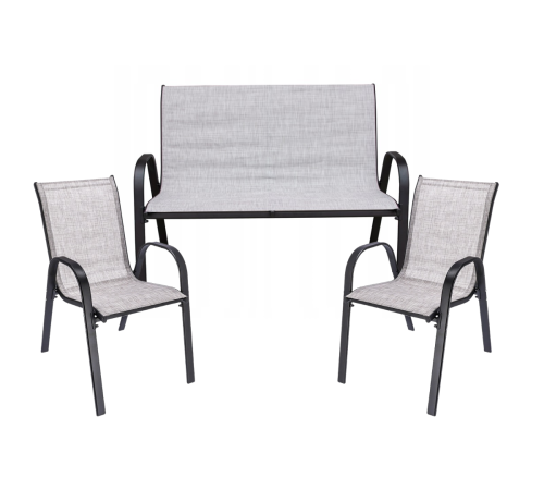 Комплект садових меблів Jumi FIESTA сірий