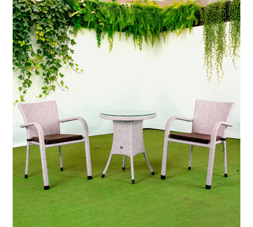 Комплект садових меблів Greengard Терра, бежевий