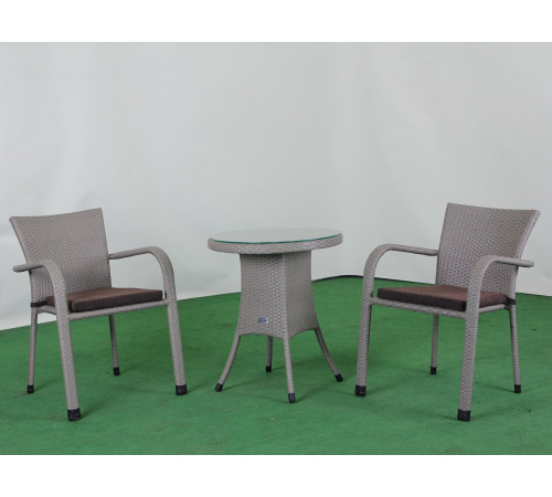 Комплект садових меблів Greengard Терра, сірий