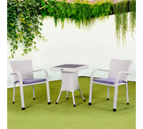 Комплект садових меблів Greengard Терра, білий