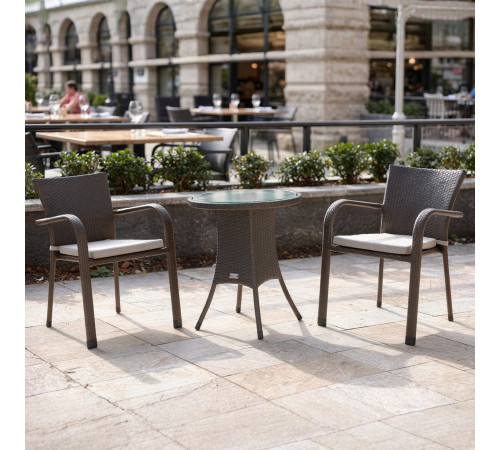 Комплект садових меблів Greengard Терра, коричневий