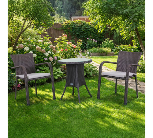 Комплект садових меблів Greengard Терра, коричневий