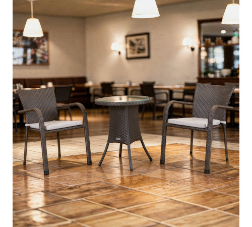 Комплект садових меблів Greengard Терра, коричневий