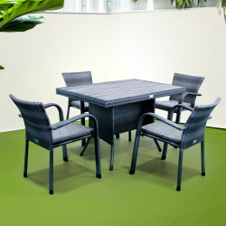 Комплект садових меблів Greengard Композит 120 Рт-20202, сірий