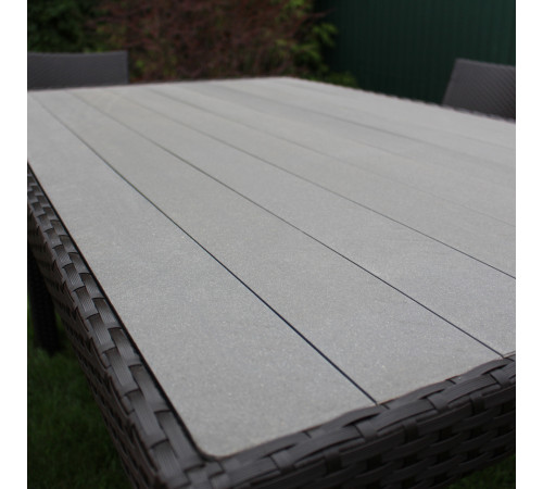 Комплект садових меблів Greengard Композит 120, сірий