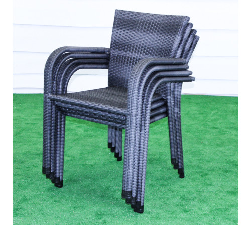 Комплект садових меблів Greengard Композит 120, сірий