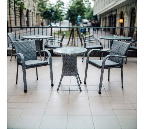 Комплект садових меблів Greengard Терра, сірий