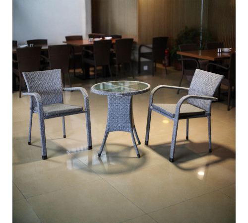 Комплект садових меблів Greengard Терра, сірий