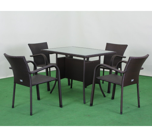 Комплект садових меблів Greengard Комфорт 120, коричневий