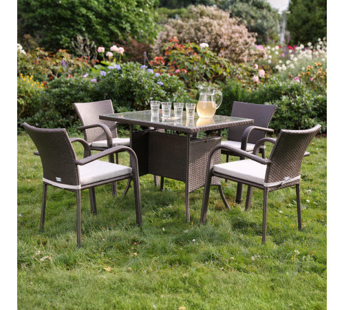 Комплект садових меблів Greengard Комфорт 120, коричневий