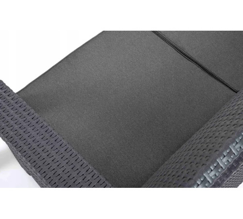 Диван садовий Keter Corfu Relax 5-місний, графіт