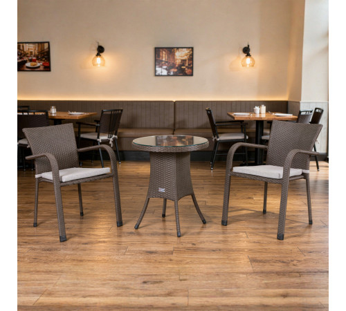 Комплект садових меблів Greengard Терра, коричневий