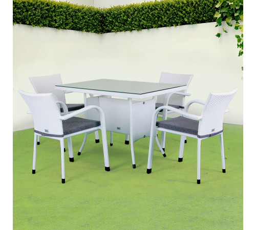 Комплект садових меблів Greengard Комфорт 100 Рт-20181-3, білий