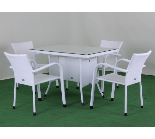 Комплект садових меблів Greengard Комфорт 100 Рт-20181-3, білий