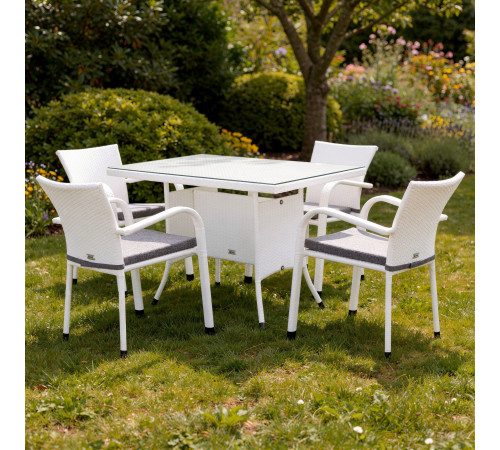 Комплект садових меблів Greengard Комфорт 100 Рт-20181-3, білий