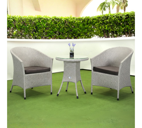 Комплект садових меблів Greengard Балеар 2 Рт-20199-2, бежевий