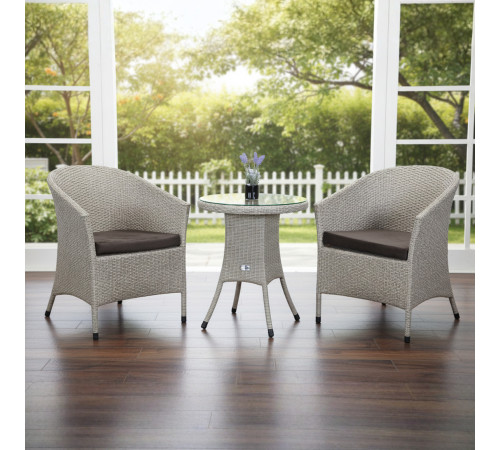 Комплект садових меблів Greengard Балеар 2 Рт-20199-2, бежевий