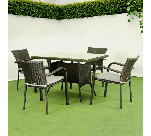 Комплект садових меблів Greengard Комфорт 100, коричневий