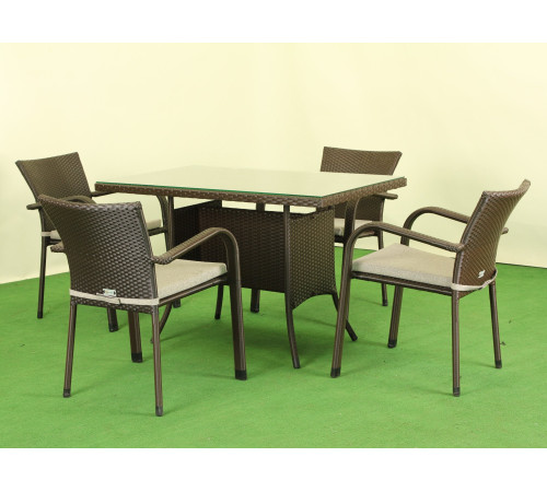 Комплект садових меблів Greengard Комфорт 100, коричневий