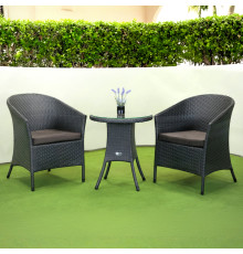 Комплект садових меблів Greengard Балеар 2, сірий