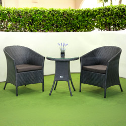 Комплект садових меблів Greengard Балеар 2, сірий