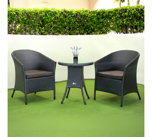 Комплект садових меблів Greengard Балеар 2, сірий