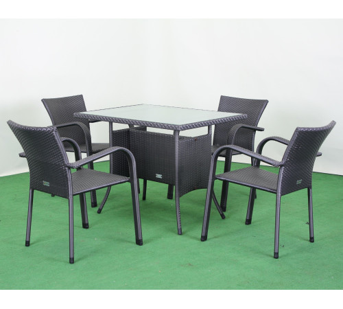 Комплект садових меблів Greengard Комфорт 120, сірий