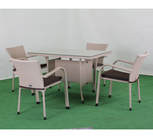 Комплект садових меблів Greengard Комфорт 120, бежевий