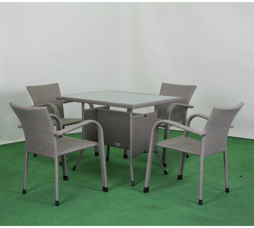 Комплект садових меблів Greengard Комфорт 120, сірий